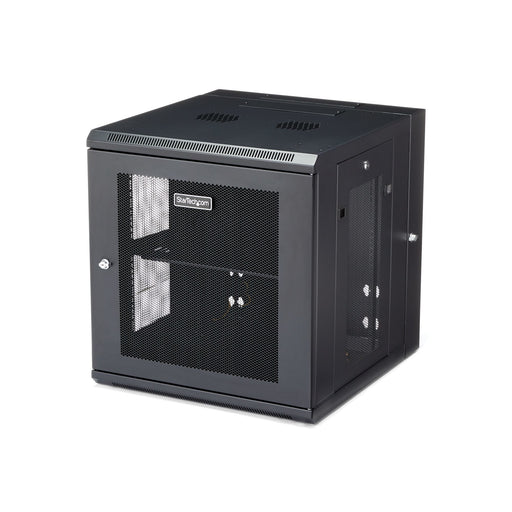 EAN 65030870429 - StarTech.com RK1224WALHM armario rack Bastidor de pared Negro imagen 1