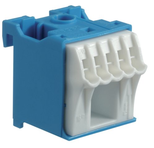 EAN 3250613849115 - Hager KN06N bloque de terminales Azul, Blanco imagen 1