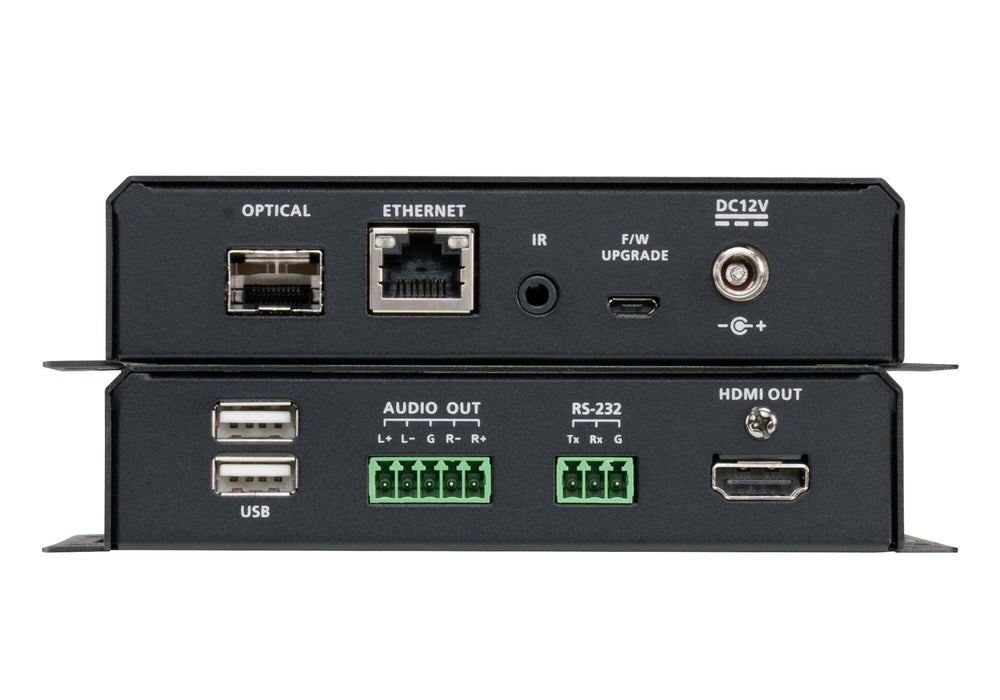 EAN 4710469348730 - ATEN VE883AK1-AT-G extensor audio/video Transmisor y receptor de señales AV Negro imagen 2