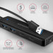 EAN 8595247909497 - Axagon HUE-C2A hub de interfaz USB 3.2 Gen 1 (3.1 Gen 1) Type-A 5000 Mbit/s Negro imagen 2
