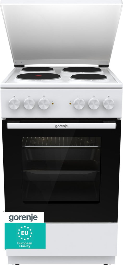 EAN 3838782748783 - Gorenje GE5A23WH Cocina independiente Eléctrico Hornillo eléctrico / Placa eléctrica Blanco imagen 1