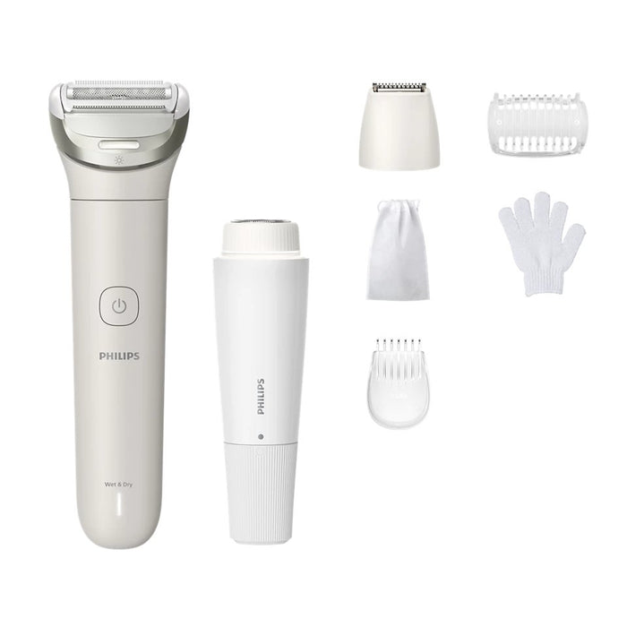 EAN 8720689037655 - Philips 8000 series BRL159/00 maquinilla de afeitar para mujer 1 cabezal(es) Recortadora Blanco imagen 1