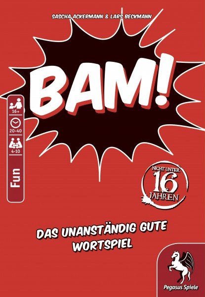 EAN 4250231704994 - Pegasus BAM! Juego De Cartas Word imagen 3