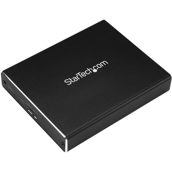 EAN 0065030870757 - StarTech.com SM22BU31C3R caja para disco duro externo Caja externa para unidad de estado sólido (SSD) Neg imagen 1