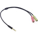 EAN 4043718265848 - InLine 99302J cable de audio 1 m 2 x 3.5mm 3,5mm Negro imagen 1