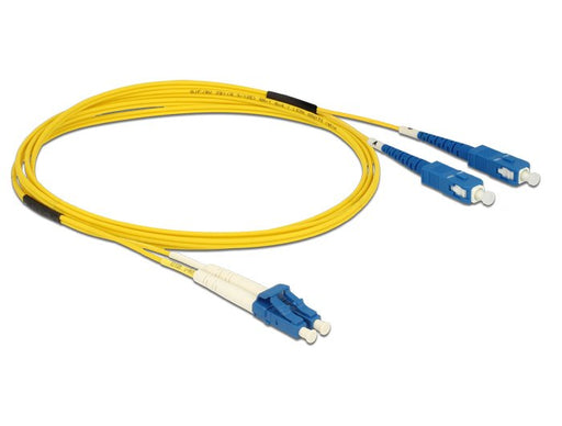 EAN 4043619846108 - DeLOCK 84610 Cable de fibra óptica e InfiniBand 2 m LC SC Amarillo imagen 1