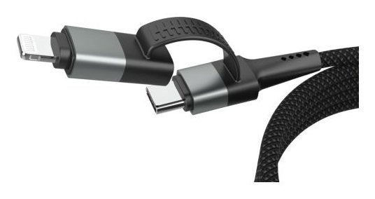 EAN 4013674213627 - Ansmann 1700-0188 cable USB 1,2 m USB A/USB C USB C/Lightning Negro, Plata imagen 11