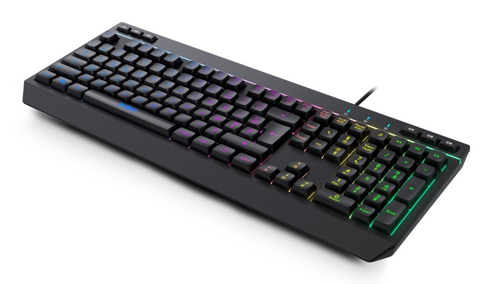 EAN 3760170884813 - Urban Factory MGK05UF teclado Hogar USB AZERTY Francés Negro imagen 1