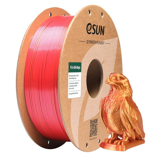 EAN 6922572205284 - eSUN EPLA-SILK MAGIC Ácido poliláctico (PLA) Rojo, Oro 1 kg imagen 1