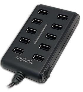 EAN 4052792006896 - LogiLink USB 2.0 10-Port Hub with On/Off Switch 480 Mbit/s imagen 1