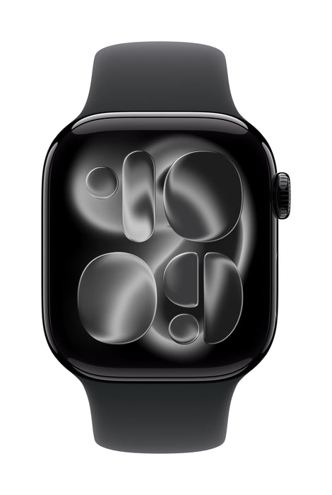 EAN 0195949657177 - Apple MXLJ3ZM/A Accesorios para dispositivos vestibles inteligentes Grupo de rock Negro Fluoroelastómero imagen 1