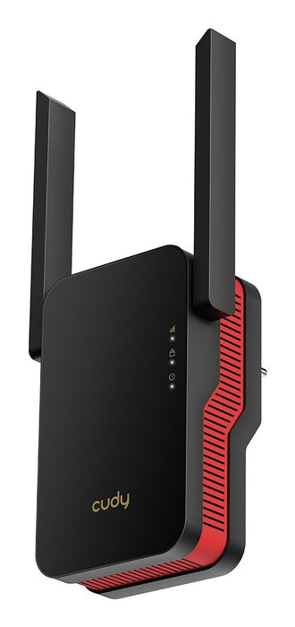EAN 6971690792909 - Cudy RE3000 ampliador de red Repetidor de red Negro, Rojo 10, 100, 1000 Mbit/s imagen 2