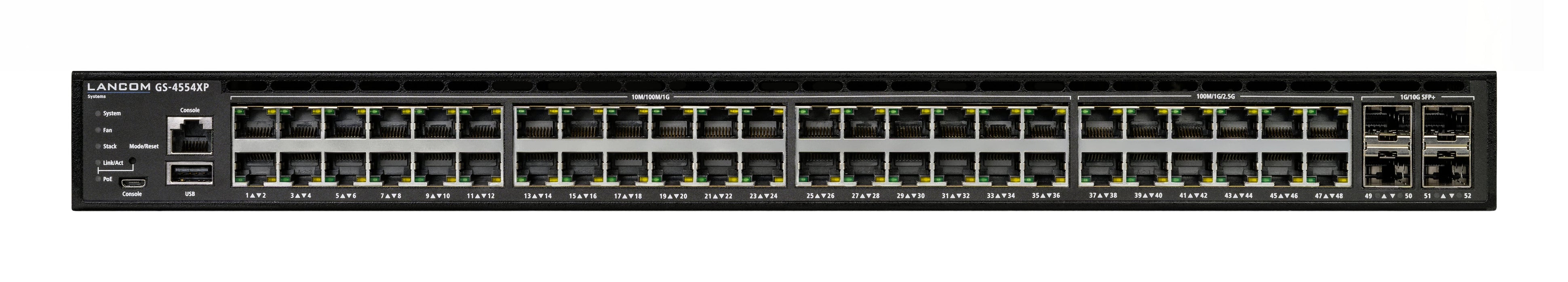 EAN 4044144618703 - LANCOM GS-4554XP Gestionado L3 2.5G Ethernet (100/1000/2500) Energía sobre Ethernet (PoE) 1U Negro imagen 1