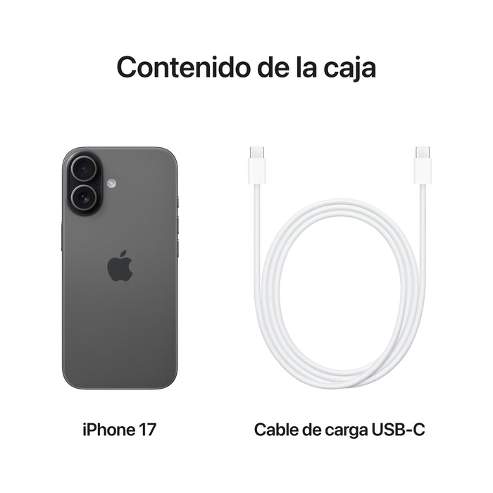 EAN 195950644500 - Apple iPhone 17 16 cm (6.3") SIM doble iOS 26 5G USB Tipo C 512 GB Negro imagen 8