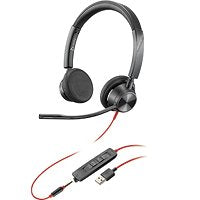 EAN 5715063319314 - Poly Blackwire 3320 Auriculares Alámbrico Diadema Oficina/Centro de llamadas USB Tipo C Negro imagen 1