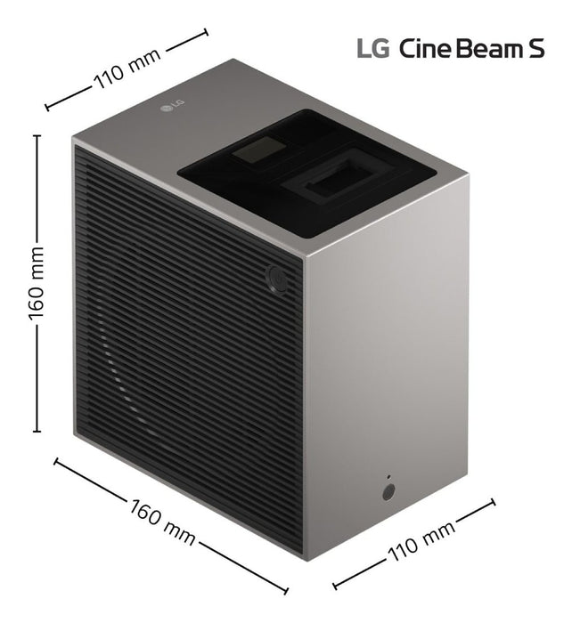 EAN 8806096458754 - LG CineBeam S Proyector de alcance ultracorto 500 lúmenes ANSI DLP UHD 4K (3840x2160) Gris imagen 6