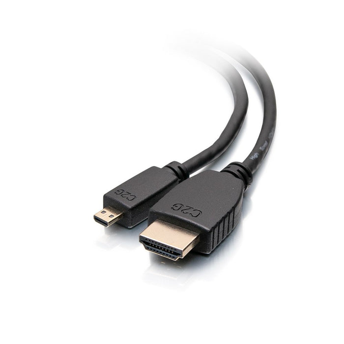 EAN 757120506157 - C2G 50615 cable HDMI HDMI tipo A (Estándar) HDMI tipo D (Micro) Negro imagen 1