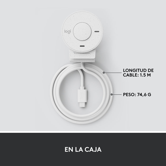 EAN 5099206104945 - Logitech 960-001442 cámara web 2 MP 1920 x 1080 Pixeles USB Blanco imagen 14
