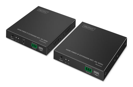 EAN 4016032501886 - Digitus DS-55350 extensor audio/video Transmisor y receptor Negro imagen 1