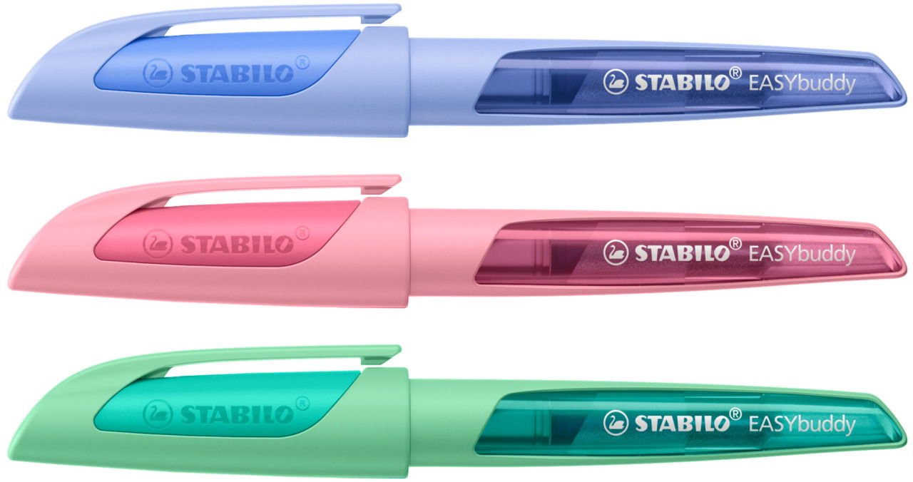 EAN 4006381587549 - STABILO EASYbuddy Pastel pluma estilográfica Sistema de carga por cartucho Azul 1 pieza(s) imagen 4