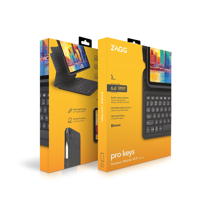 EAN 840056108240 - ZAGG Pro Keys Alemán Bluetooth Negro imagen 8