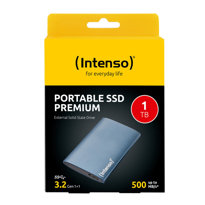EAN 4034303035090 - Intenso 3823465 unidad externa de estado sólido 1 TB USB tipo A 3.2 Gen 1 (3.1 Gen 1) Azul imagen 2