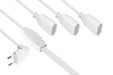 EAN 4066857003232 - Kabelmeister SK0413-W002 base múltiple 0,2 m 3 salidas AC Interior Blanco imagen 2