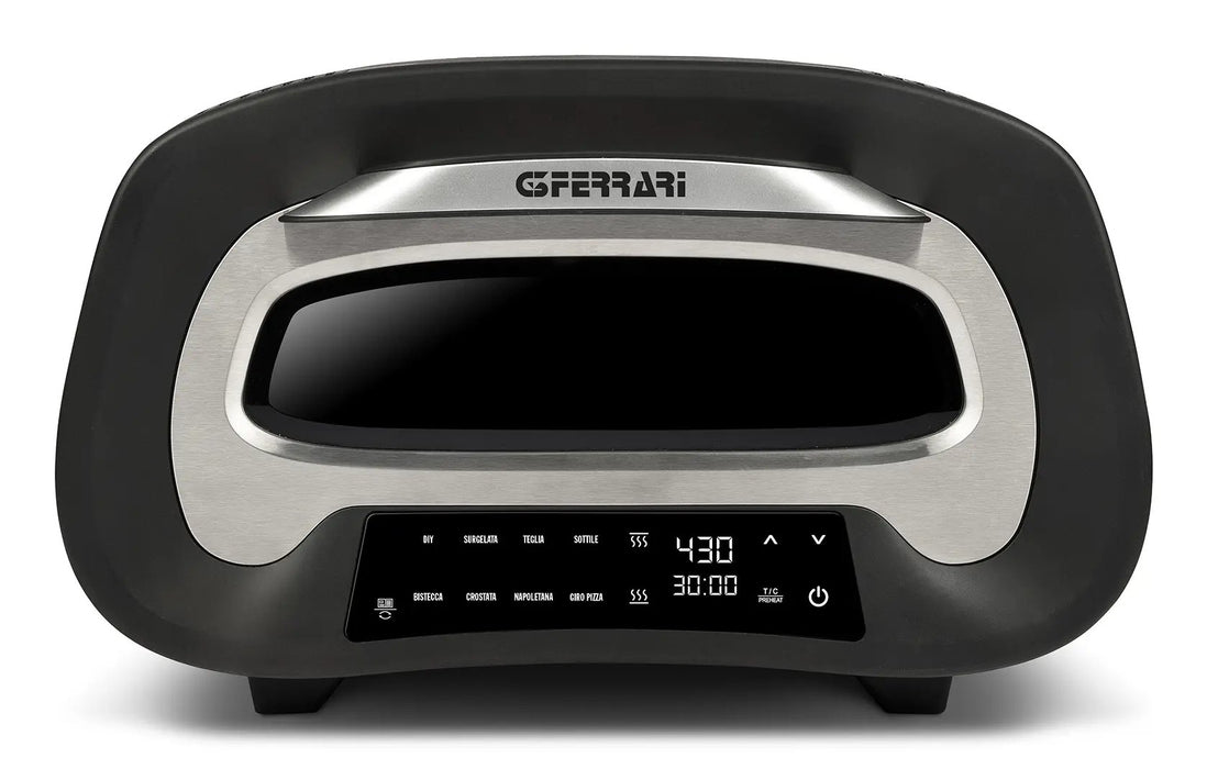 EAN 8055176402624 - G3 Ferrari G10186 fabricante de pizza y hornos 1 Pizza(s) 1700 W Negro, Plata imagen 1