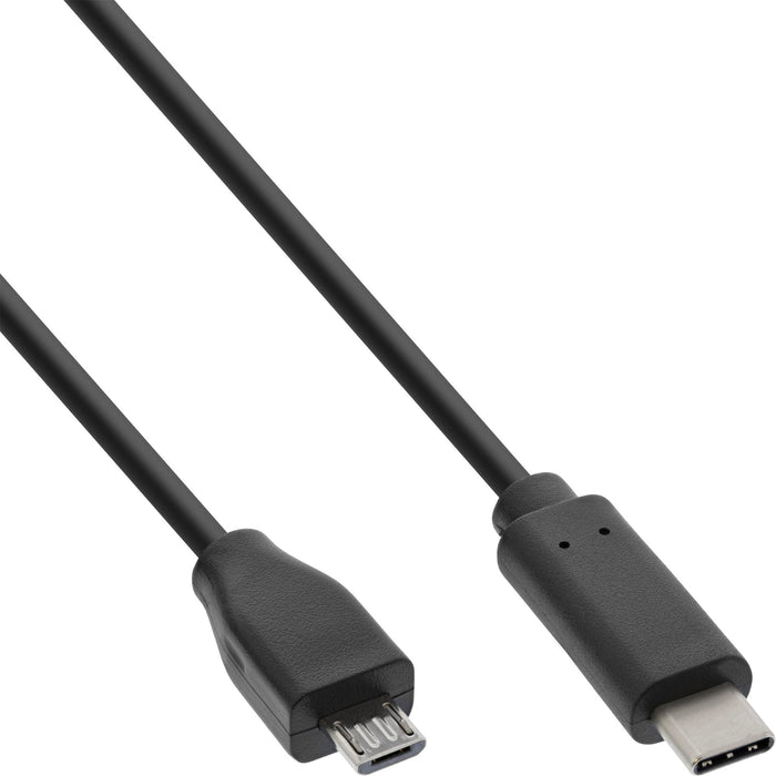 EAN 4043718249886 - InLine 35746 cable USB USB 2.0 0,5 m USB C Micro-USB B 0,48 Gbit/s Negro imagen 1