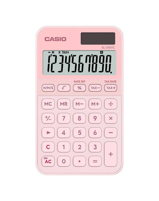EAN 4549526620874 - Casio SL-310YC calculadora Bolsillo Calculadora básica Rosa claro imagen 1
