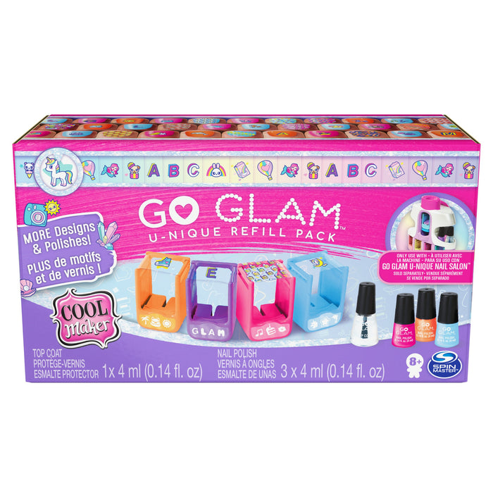 EAN 778988387955 - Cool Maker CLM RFL GoGlamUniqueNail Refill ECMX GML imagen 1