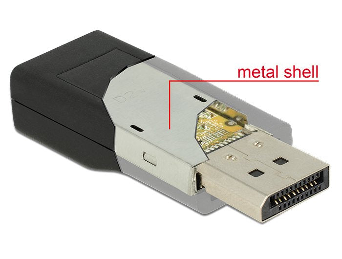 EAN 4043619656851 - DeLOCK Displayport/HDMI Negro imagen 2