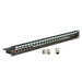 EAN 7611990173983 - ROLINE Cat. 6 19"-Keystone Patch Panel STP, black imagen 1