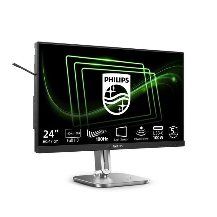 EAN 8721038001747 - Philips 5000 series 24B2G5301/00 pantalla para PC 60,5 cm (23.8") 1920 x 1080 Pixeles Full HD LCD Negro imagen 4