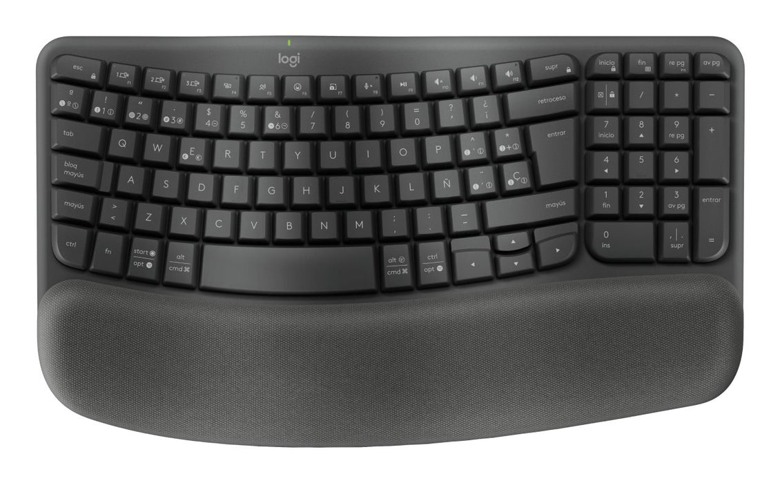 EAN 5099206117259 - Logitech Wave Keys for Business teclado Oficina RF Wireless + Bluetooth QWERTY Español imagen 3