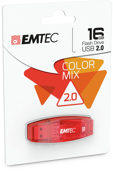EAN 3126170110619 - Emtec C410 unidad flash USB 16 GB USB tipo A 2.0 Rojo imagen 2