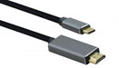 EAN 4005938883660 - Helos 288366 adaptador de cable de vídeo 1,8 m USB C HDMI Negro imagen 1