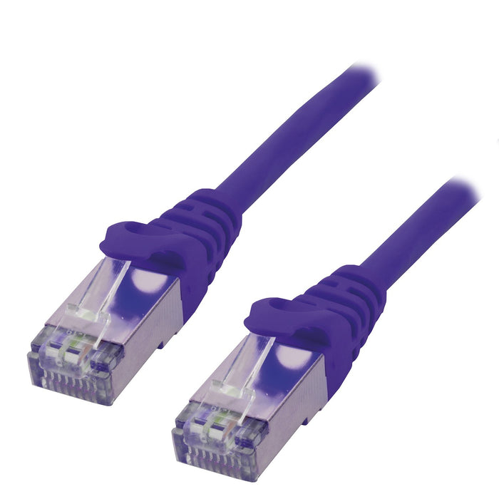 EAN 3700224726652 - MCL Cable RJ45 Cat6 1.0 m Purple cable de red Púrpura 1 m F/UTP (FTP) Alrededor imagen 1