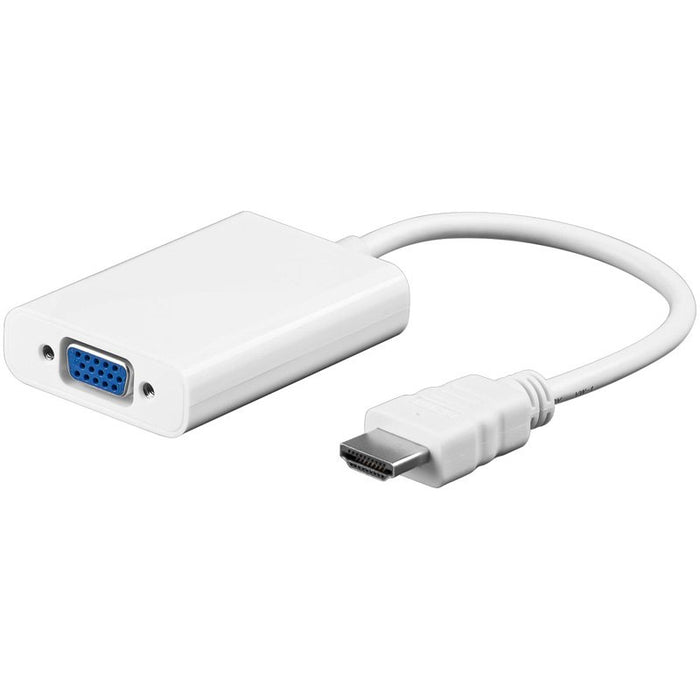 EAN 4040849517587 - Goobay HDMI - VGA/3.5mm, M/F HDMI tipo A (Estándar) VGA (D-Sub) + 3,5mm Blanco imagen 1