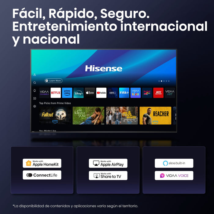 EAN 6942351415406 - Hisense 65A6Q Televisor 165,1 cm (65") 4K Ultra HD Smart TV Wifi Negro 330 cd / m² imagen 10