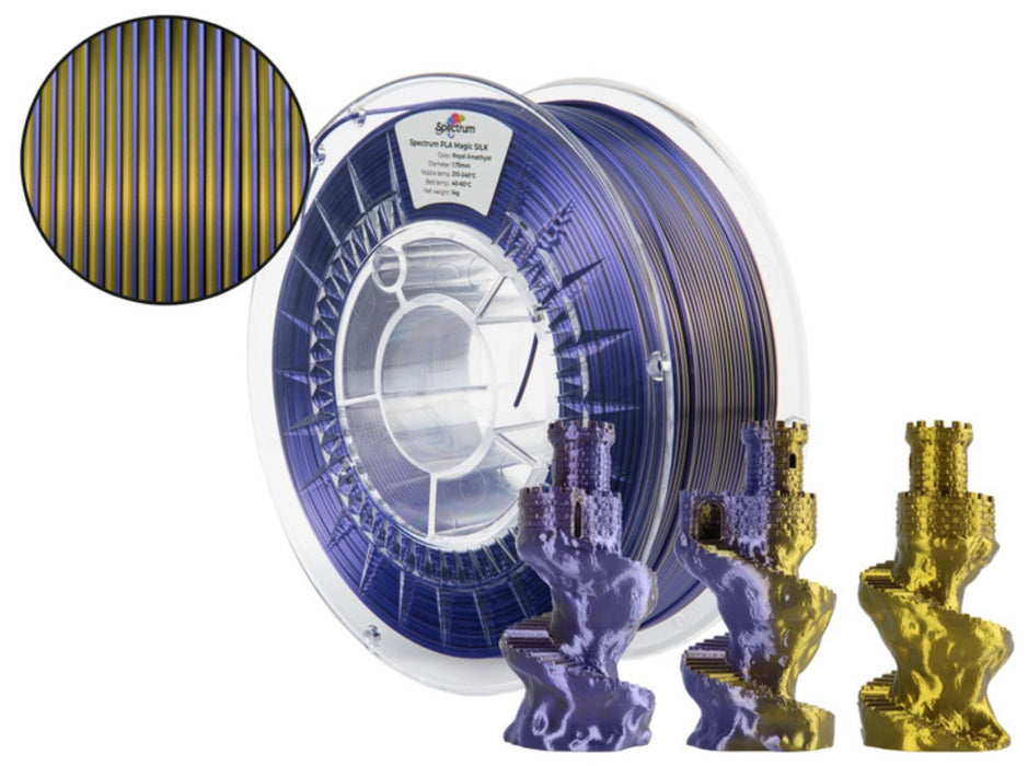 EAN 5905991404729 - Spectrum Filaments 81405 material de impresión 3d Ácido poliláctico (PLA), Seda Multicolor 1 kg imagen 2