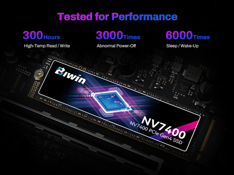 EAN 6955914621008 - Biwin NV7400 512 GB M.2 PCI Express 4.0 NVMe imagen 9