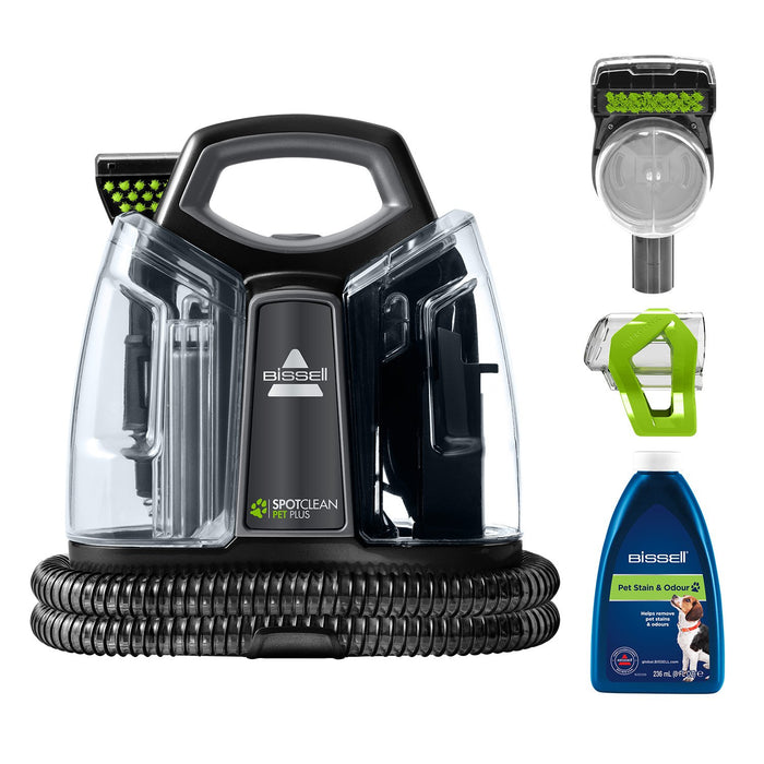 EAN 11120272314 - Bissell SpotClean Pet Plus máquina de limpieza de alfombras Seca y húmeda Negro, Transparente imagen 1
