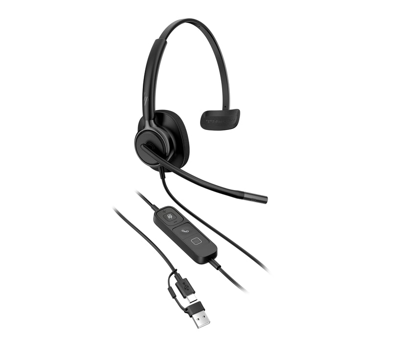 EAN 0199764365569 - HP Poly Mission 415 Monaural USB Wired Headset Classic (Bulk) Negro imagen 18