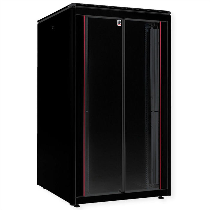EAN 7630049602274 - ROLINE 26.21.0224 armario rack 26U Rack o bastidor independiente Negro imagen 1