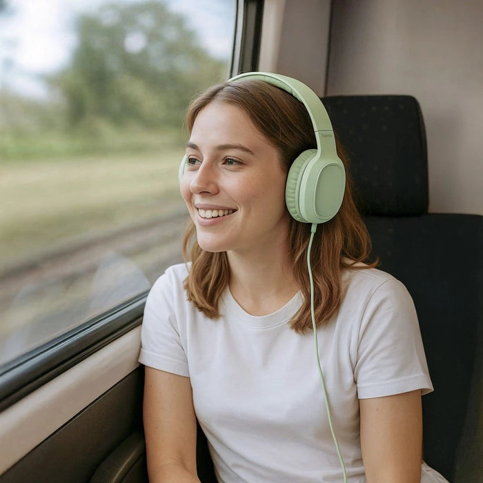 EAN 4047443545336 - Hama Fun C Auriculares Alámbrico Diadema Llamadas/Música USB Tipo C Verde imagen 6