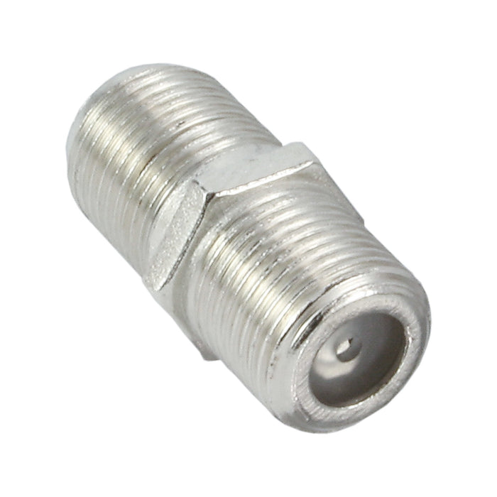 EAN 4043718237692 - InLine 69913A cambiador de género para cable RF Plata imagen 2