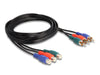 EAN 4043619853908 - DeLOCK 85390 componente ( YPbPr) cable de vídeo Negro imagen 2