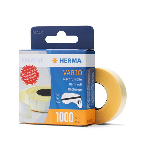 EAN 4008705010511 - HERMA 1051 etiqueta autoadhesiva Blanco 1000 pieza(s) imagen 1