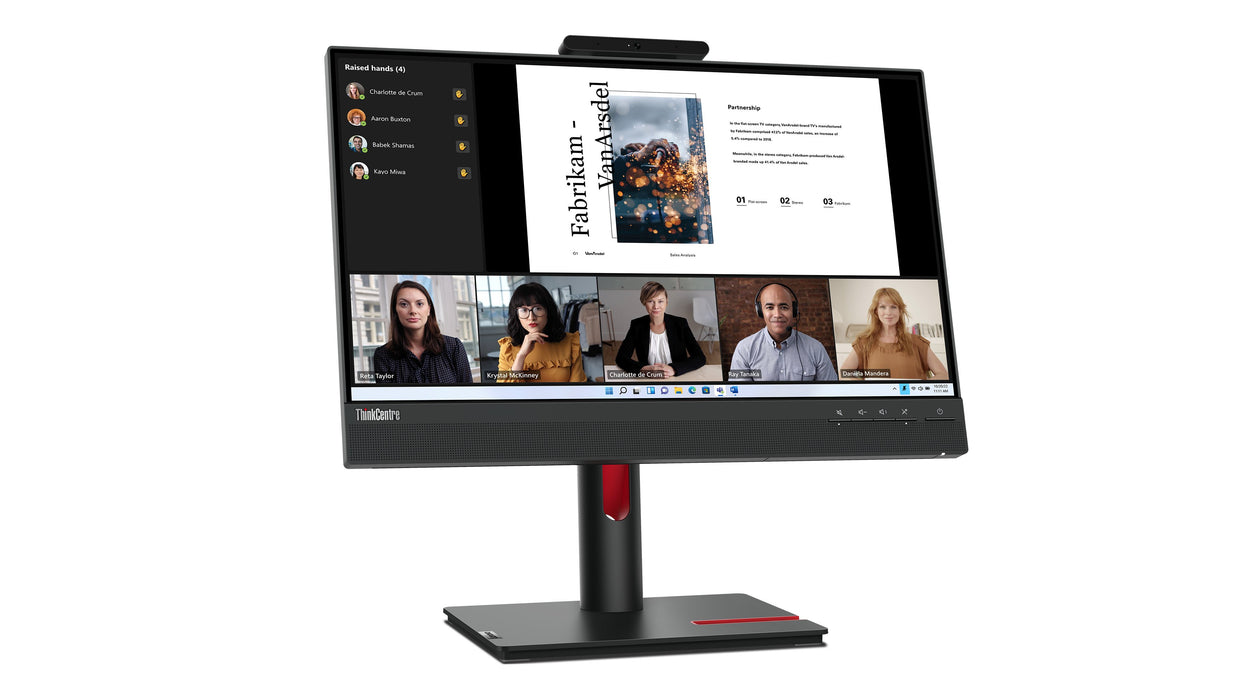 EAN 0196804375465 - Lenovo ThinkCentre Tiny-In-One 22 Gen 5 pantalla para PC 54,6 cm (21.5") 1920 x 1080 Pixeles Full HD LED  imagen 11